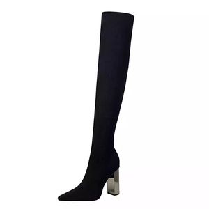 Over The Knee Sock Boots
